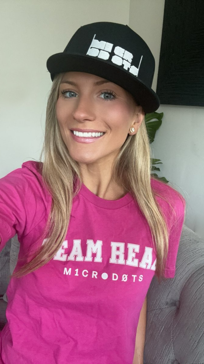 Microdots Bar Logo Trucker Cap