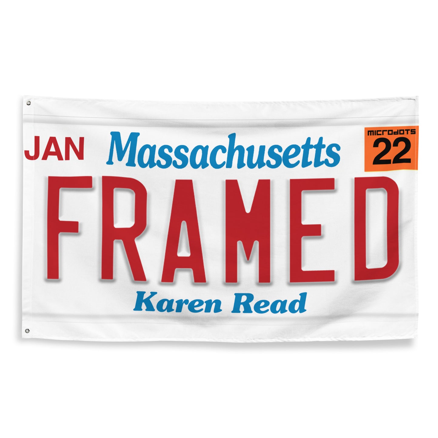 Microdots "FRAMED" - Flag