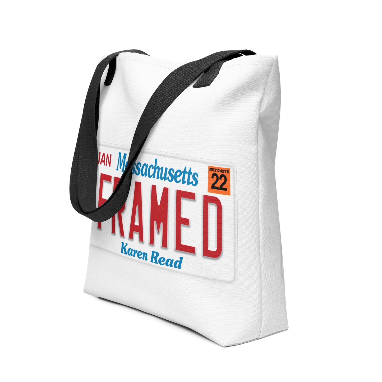 Microdots "FRAMED" - Tote bag
