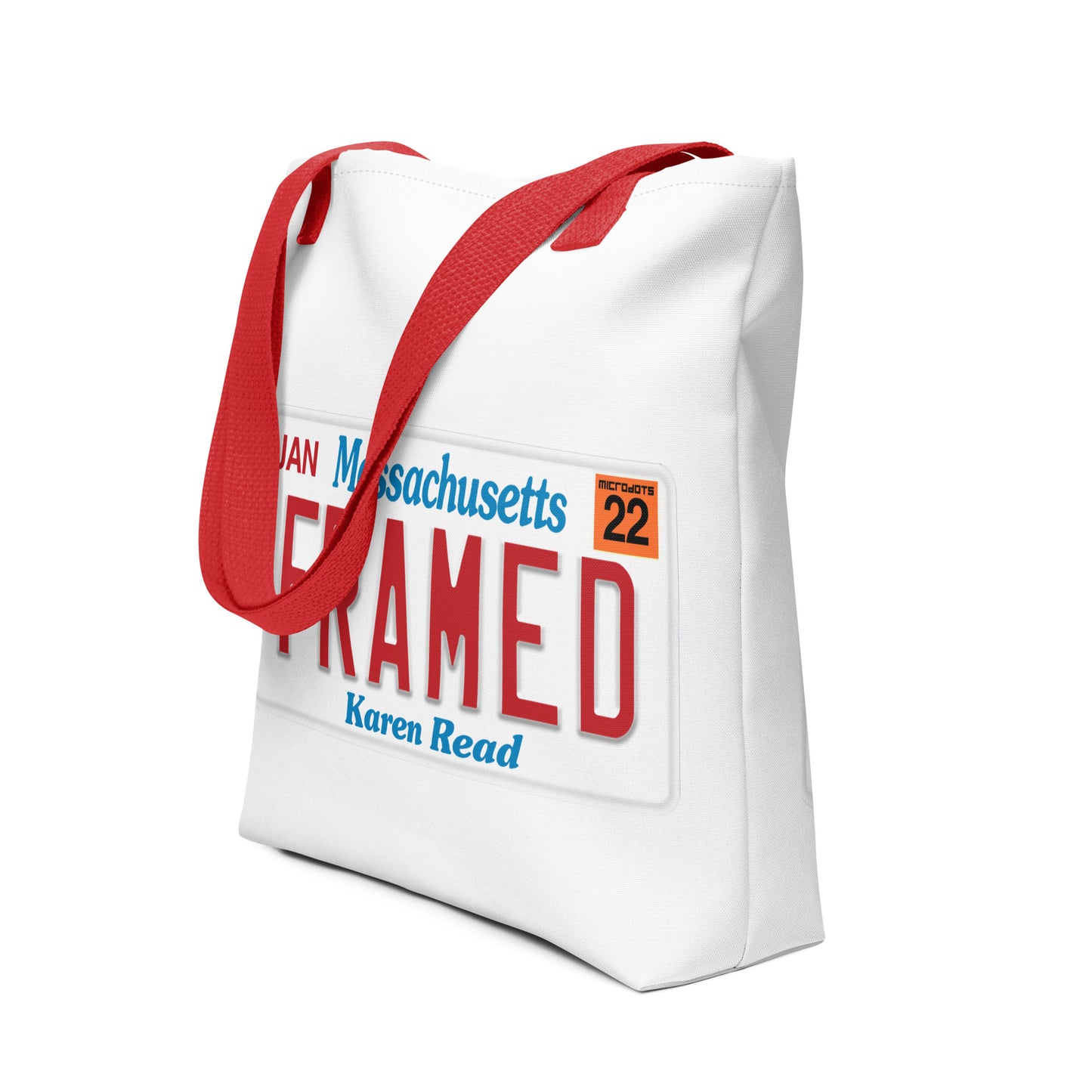 Microdots "FRAMED" - Tote bag