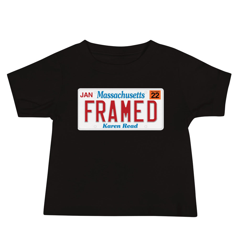 Microdots Official "FRAMED" Karen Read - Baby Jersey Short Sleeve Tee