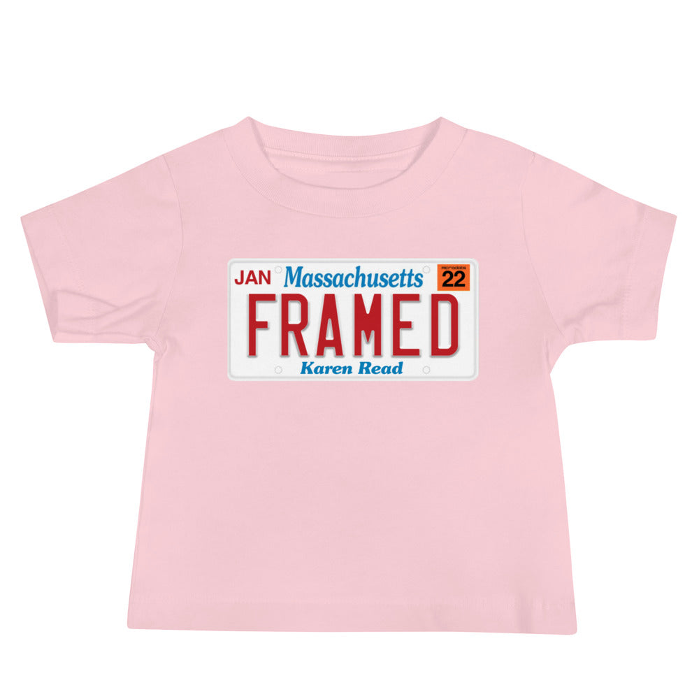 Microdots Official "FRAMED" Karen Read - Baby Jersey Short Sleeve Tee