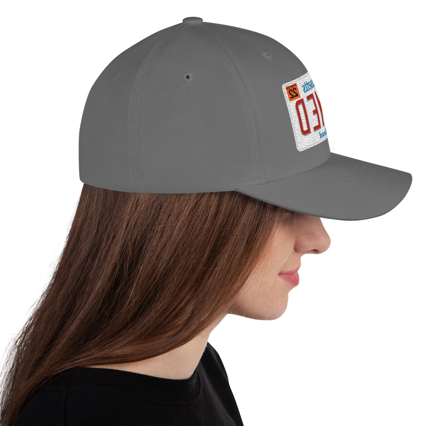 Microdots Official "FRAMED - Flipped" Karen Read Plate Design - Structured Cap