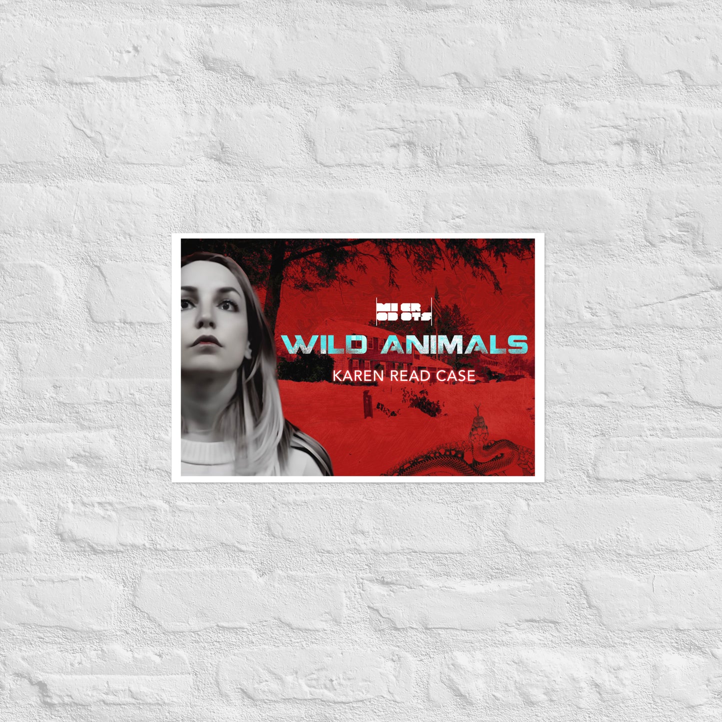 Microdots "Wild Animals" Poster