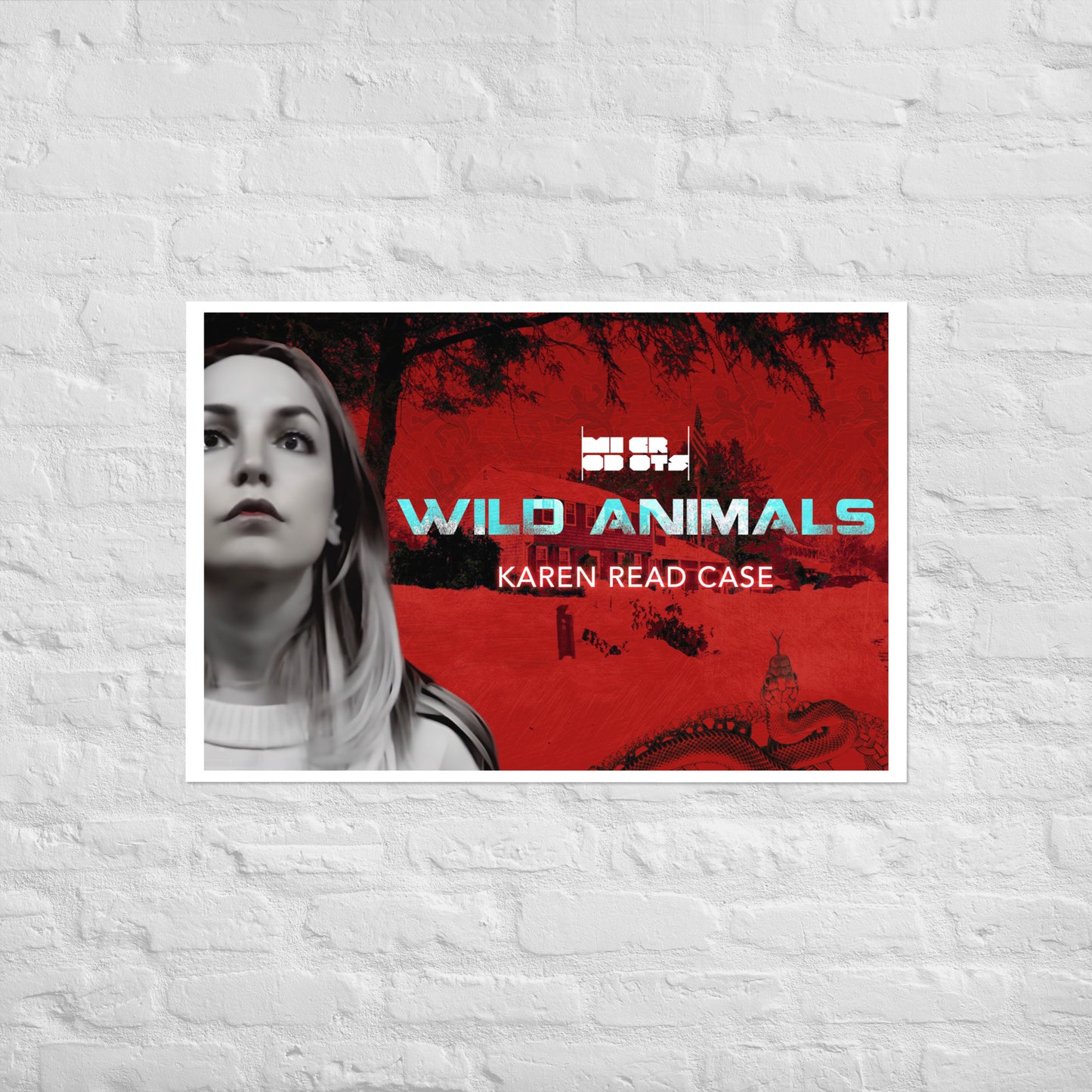 Microdots "Wild Animals" Poster