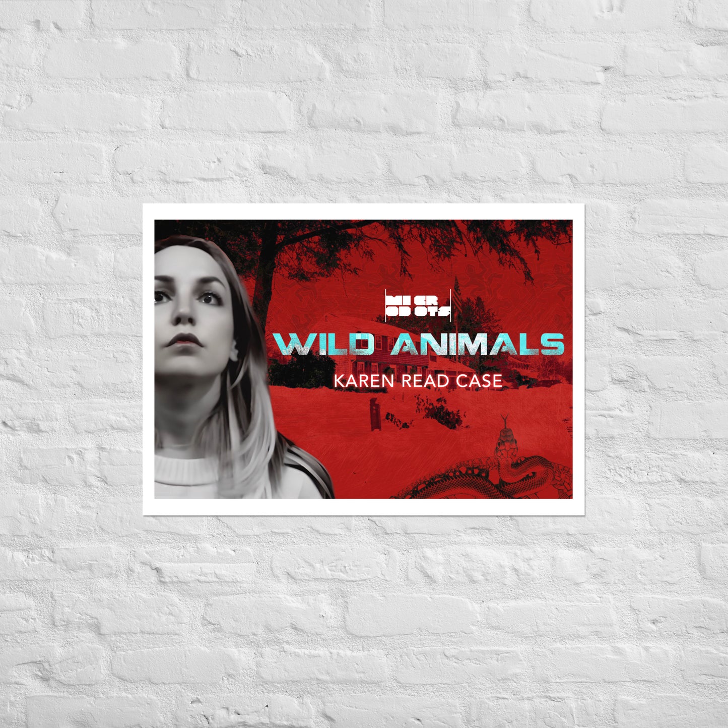 Microdots "Wild Animals" Poster