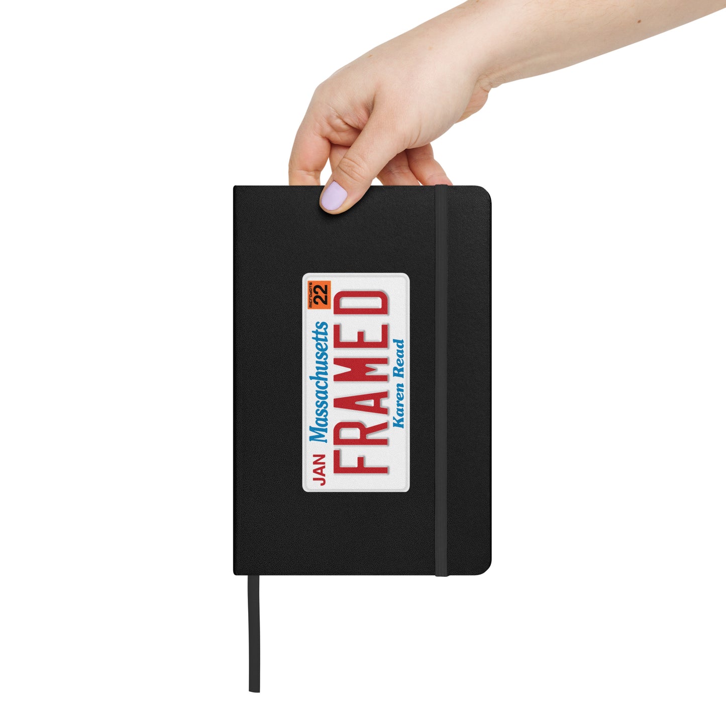 Microdots "FRAMED" Hardcover bound notebook