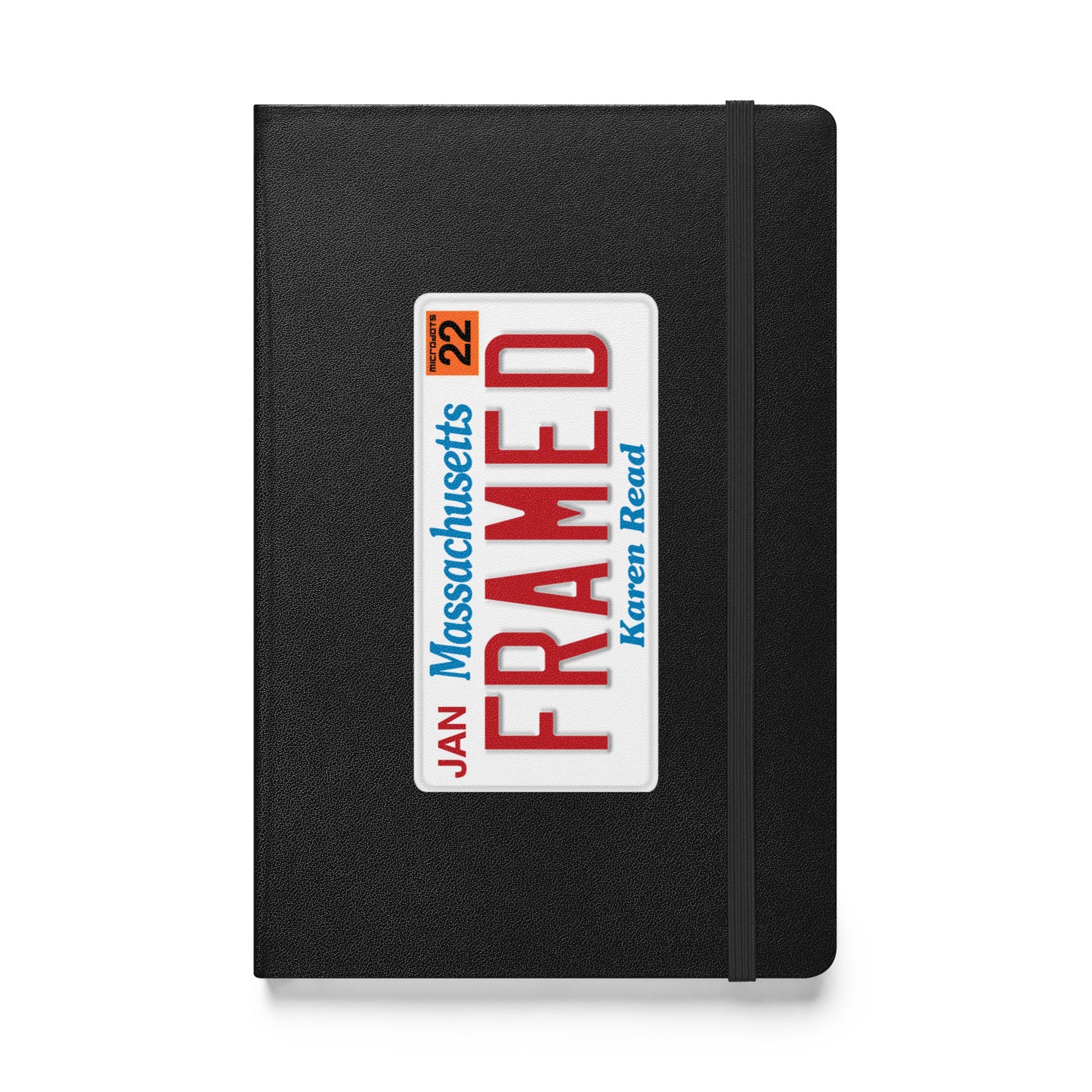 Microdots "FRAMED" Hardcover bound notebook