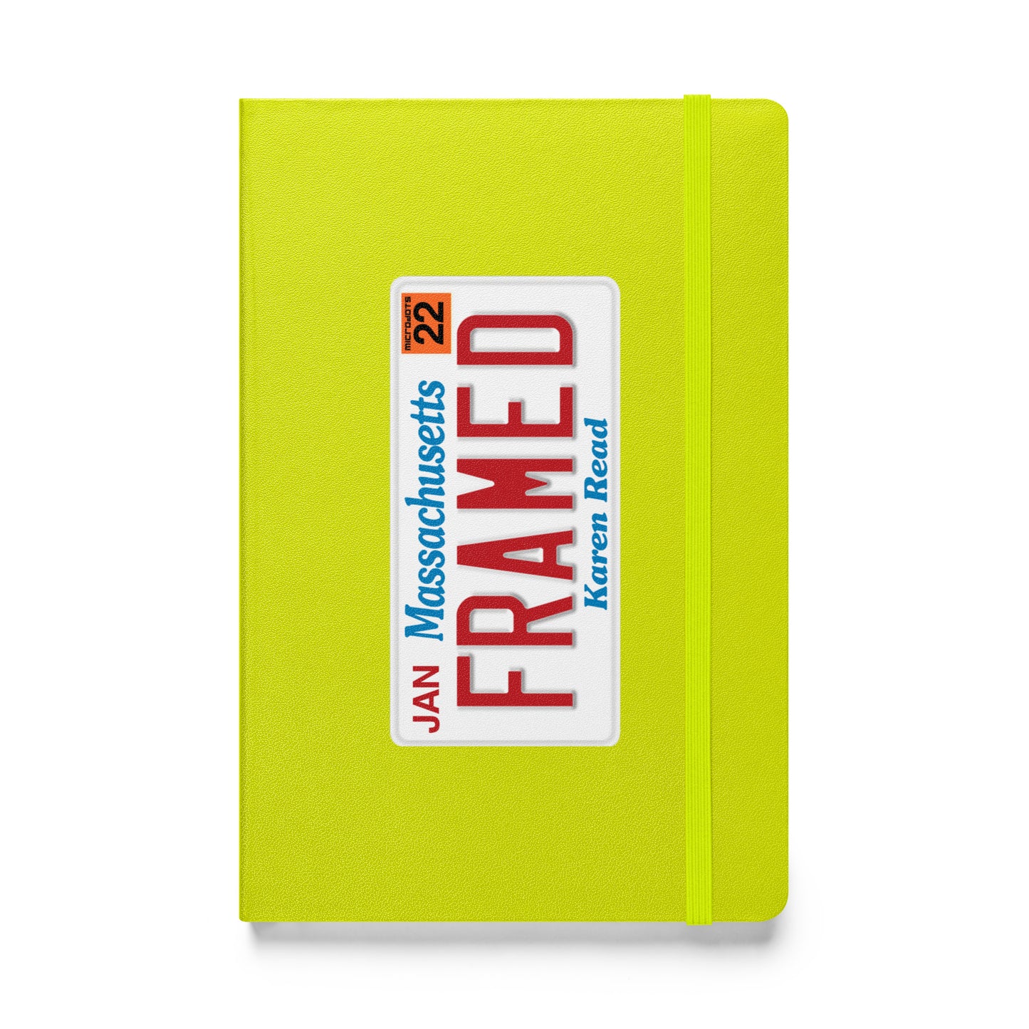 Microdots "FRAMED" Hardcover bound notebook