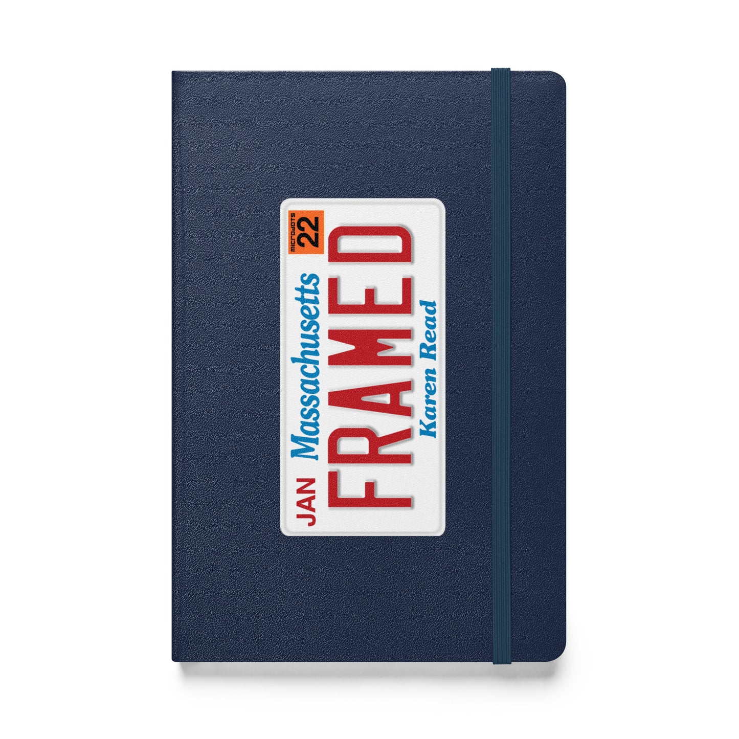 Microdots "FRAMED" Hardcover bound notebook