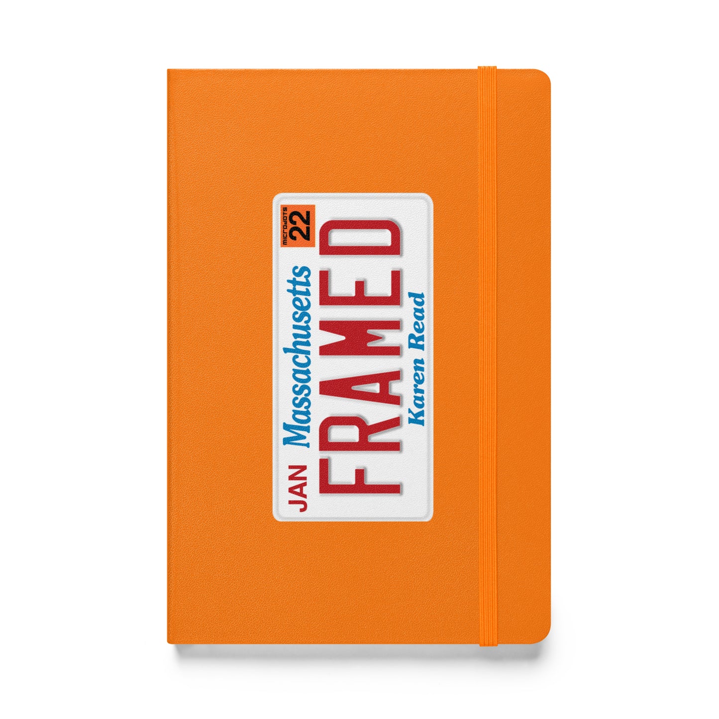 Microdots "FRAMED" Hardcover bound notebook
