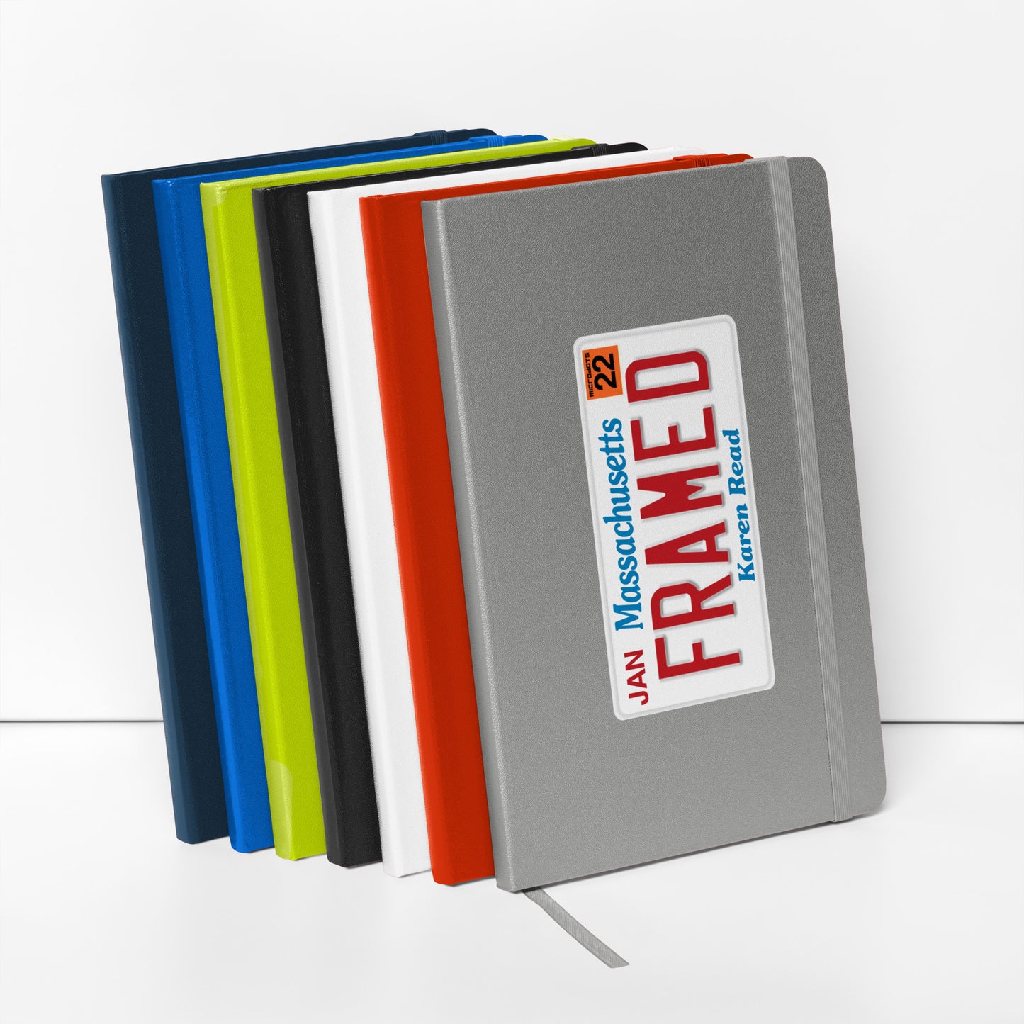 Microdots "FRAMED" Hardcover bound notebook