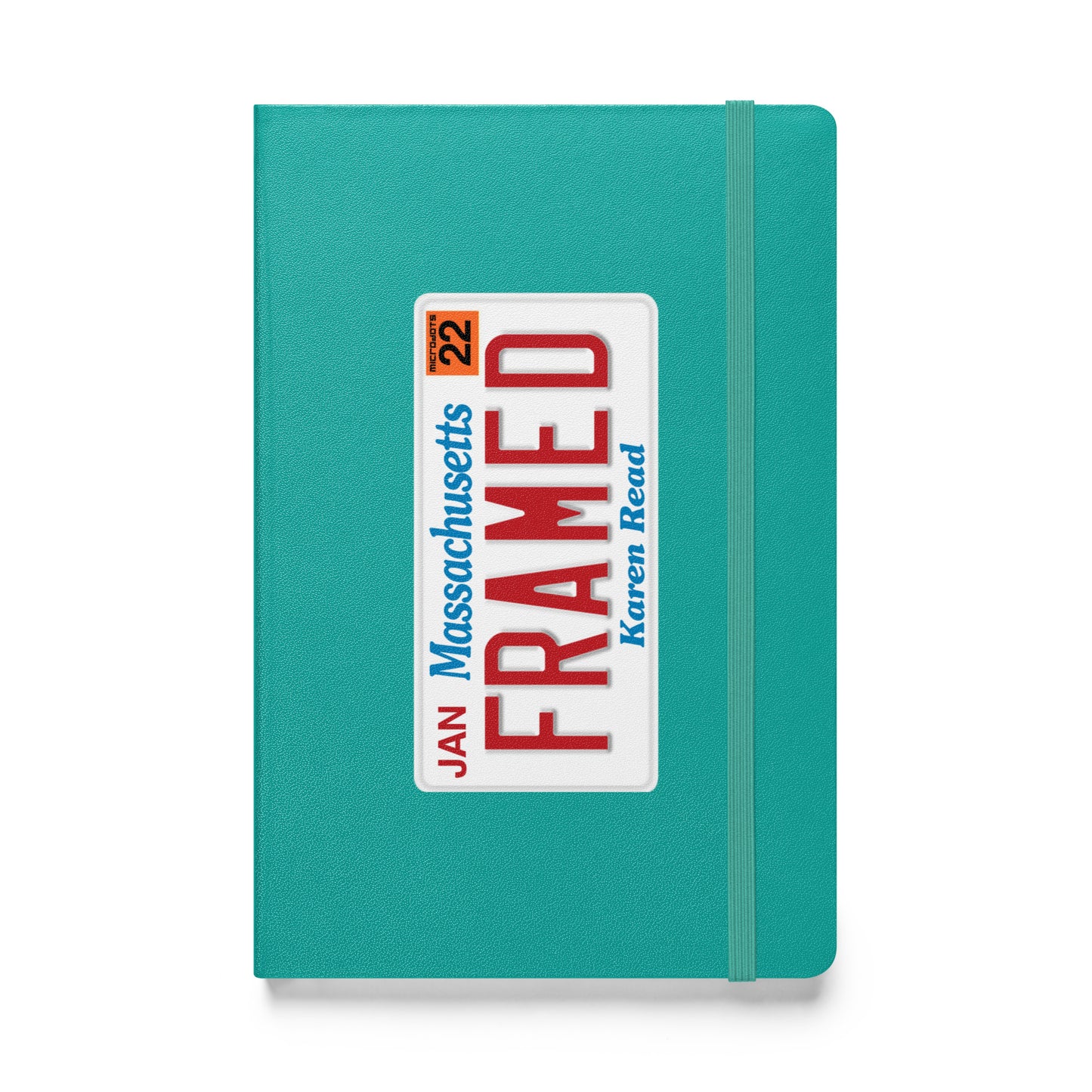 Microdots "FRAMED" Hardcover bound notebook
