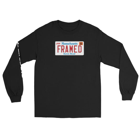 Official Microdots "FRAMED" License Plate Design LS Tee