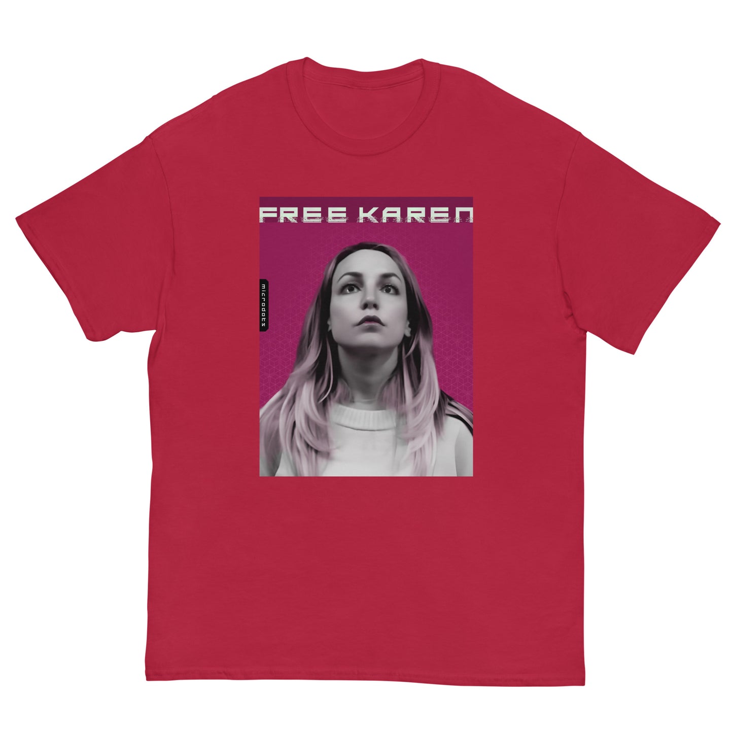 Microdots Official "FREE KAREN" Design - Unisex T-shirt