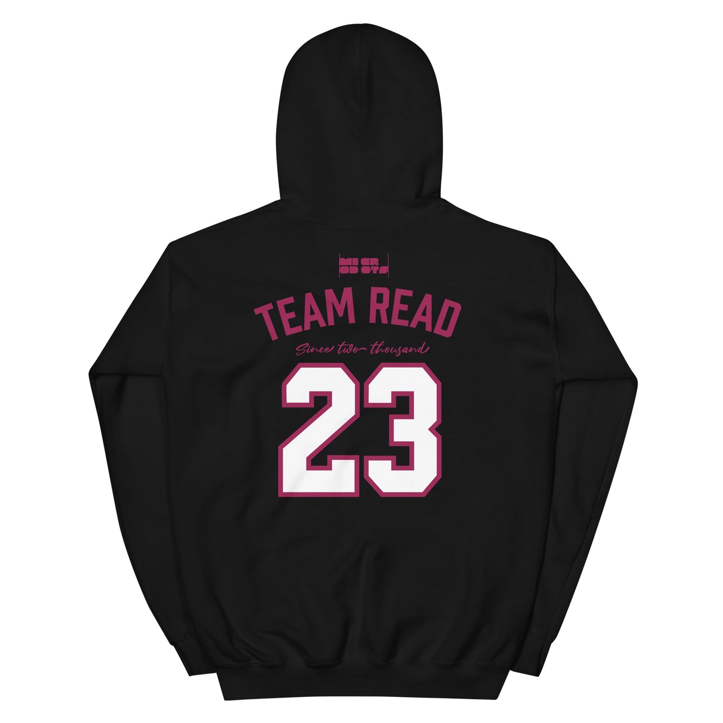 Microdots "Team Read Since 23" Design - Unisex Hoodie