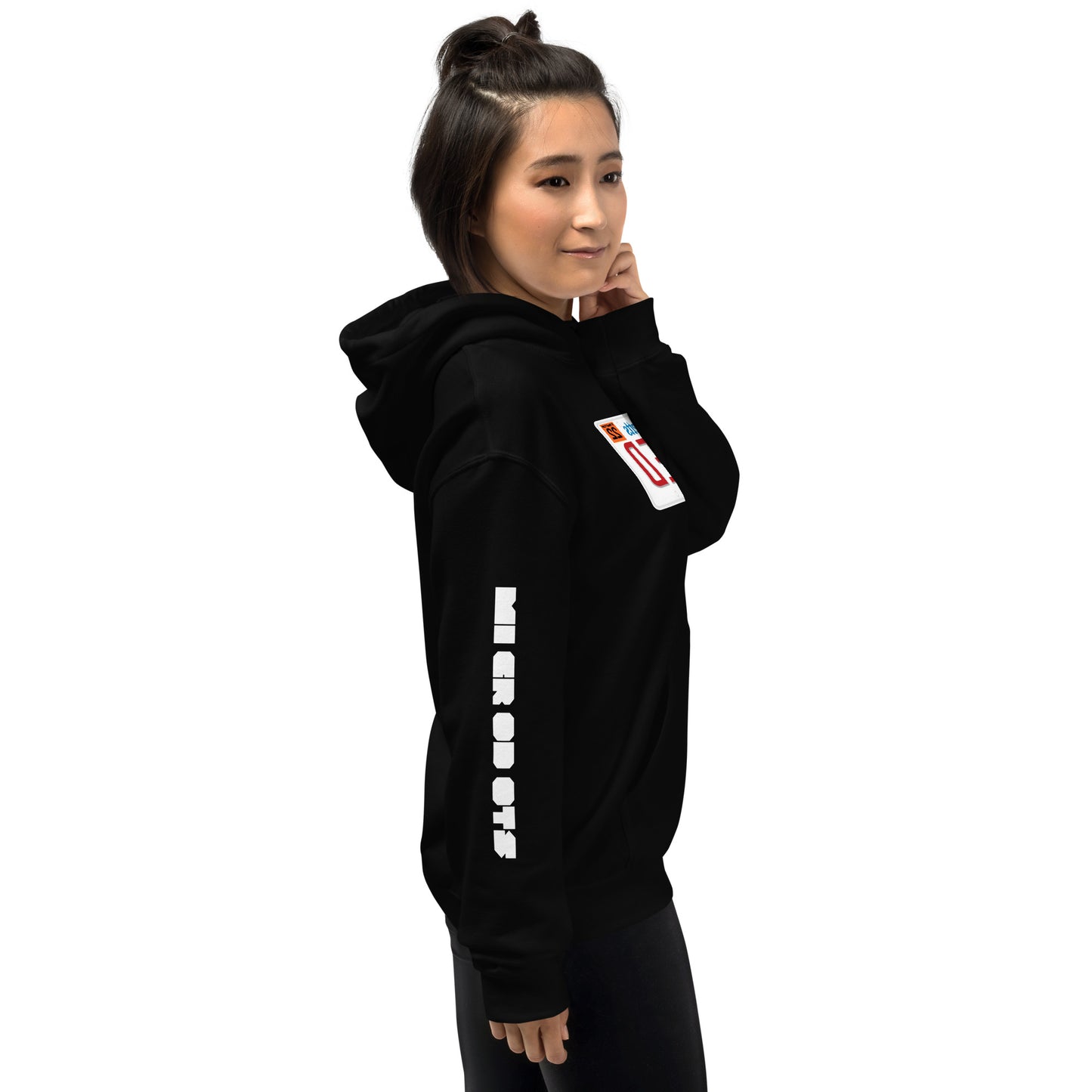 Microdots Official "FRAMED - FLIPPED" - Unisex Hoodie