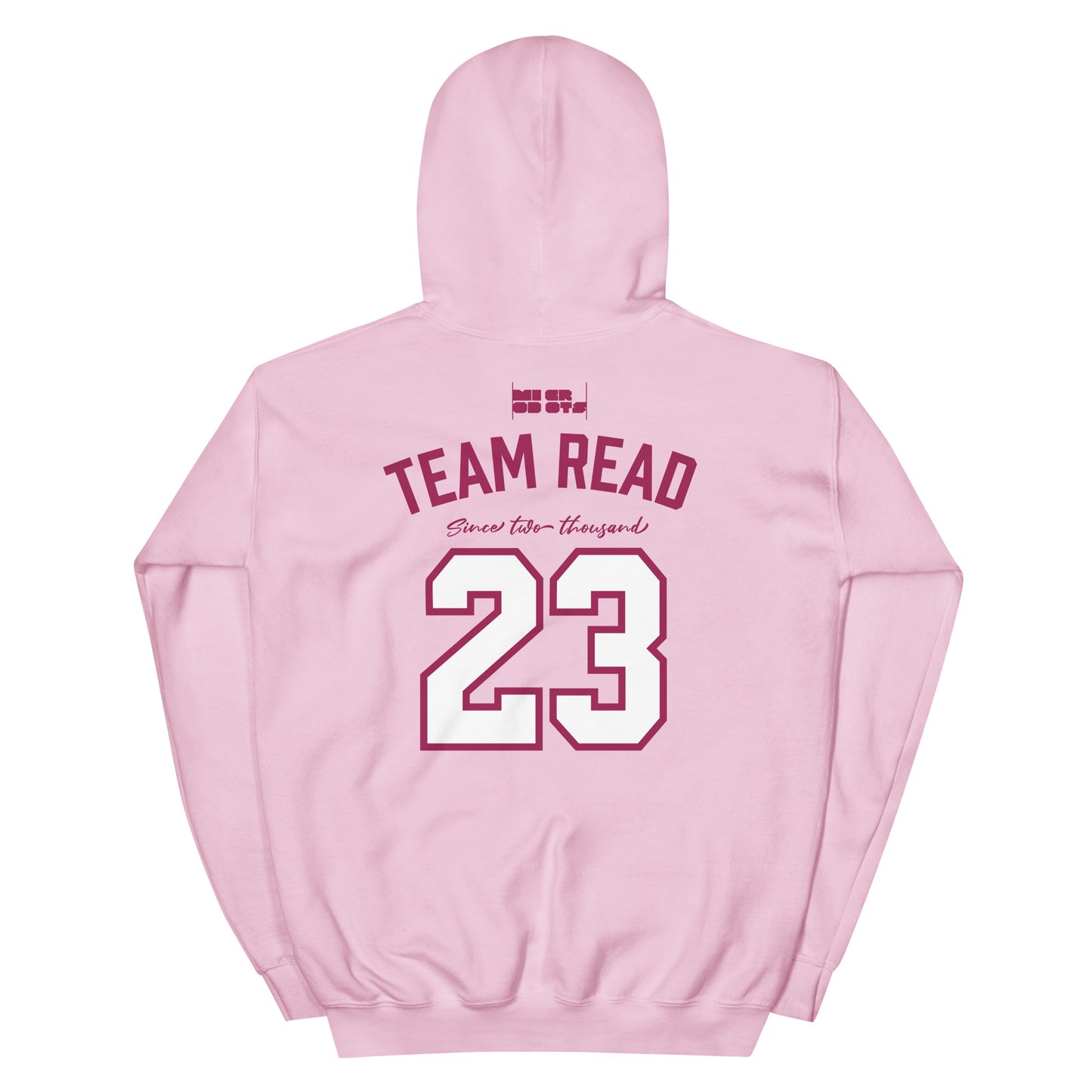 Microdots "Team Read Since 23" Design - Unisex Hoodie