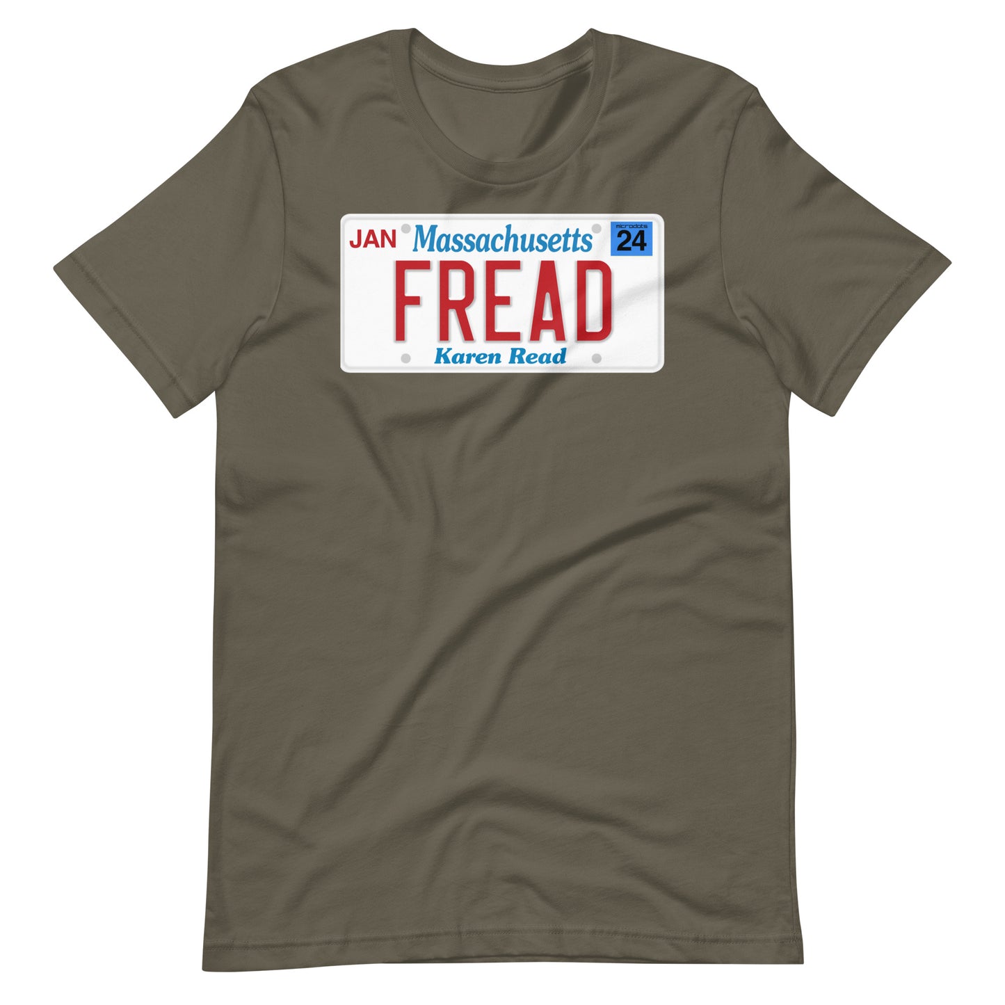 Microdots Official Karen Read "FREAD" Unisex t-shirt