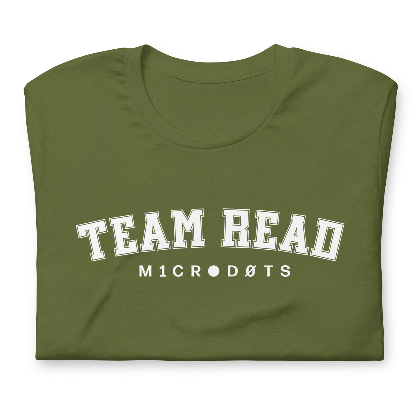 Microdots "Team Read" Design - Unisex t-shirt