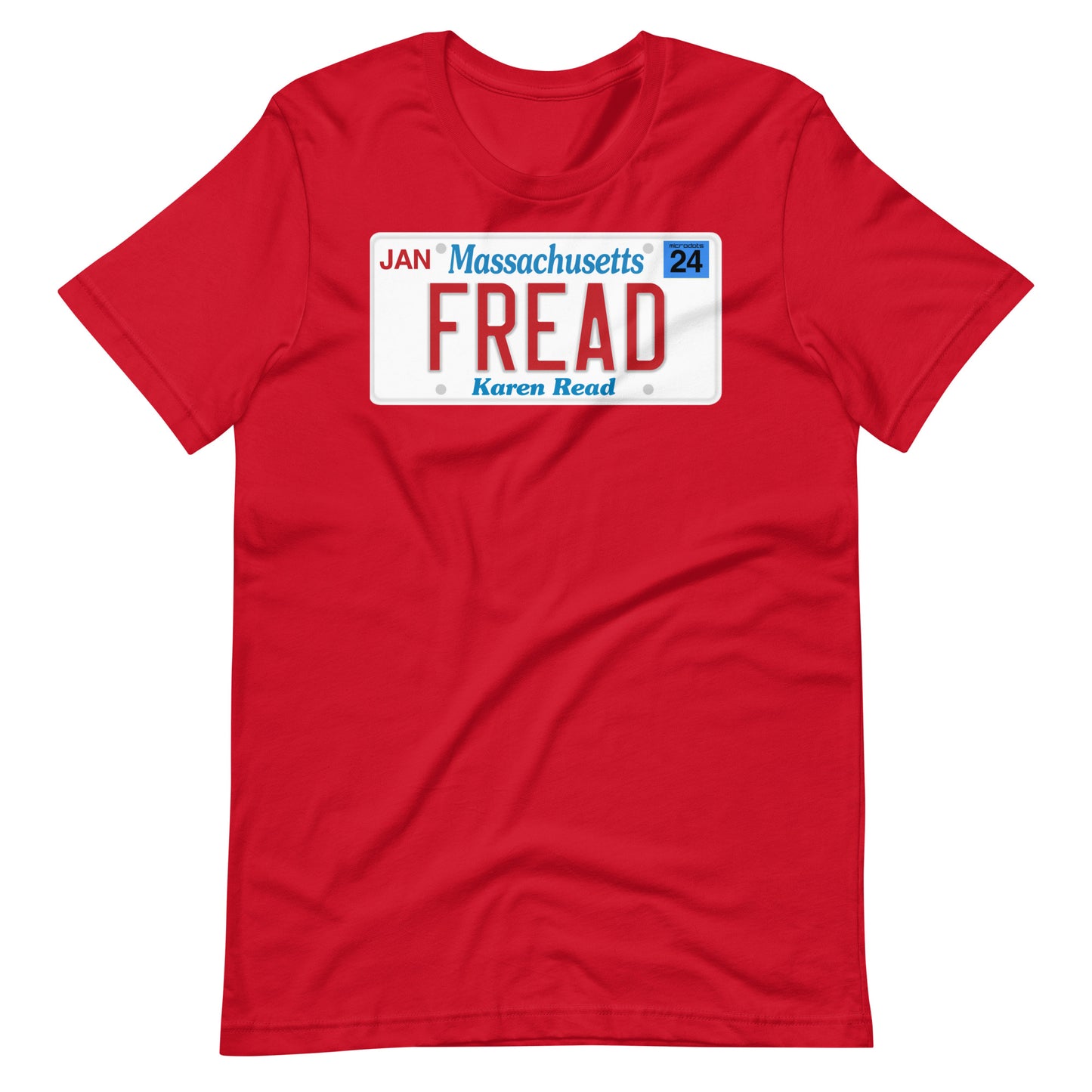 Microdots Official Karen Read "FREAD" Unisex t-shirt
