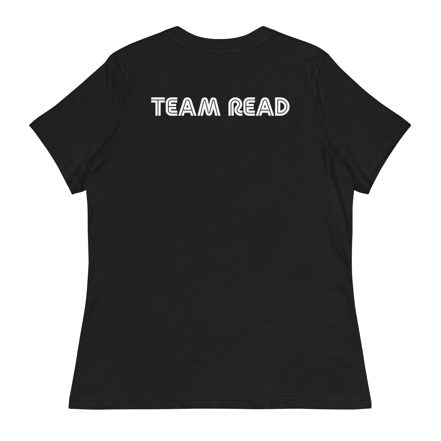 Microdots Logo “Team Read” Design - Women's Relaxed T-Shirt