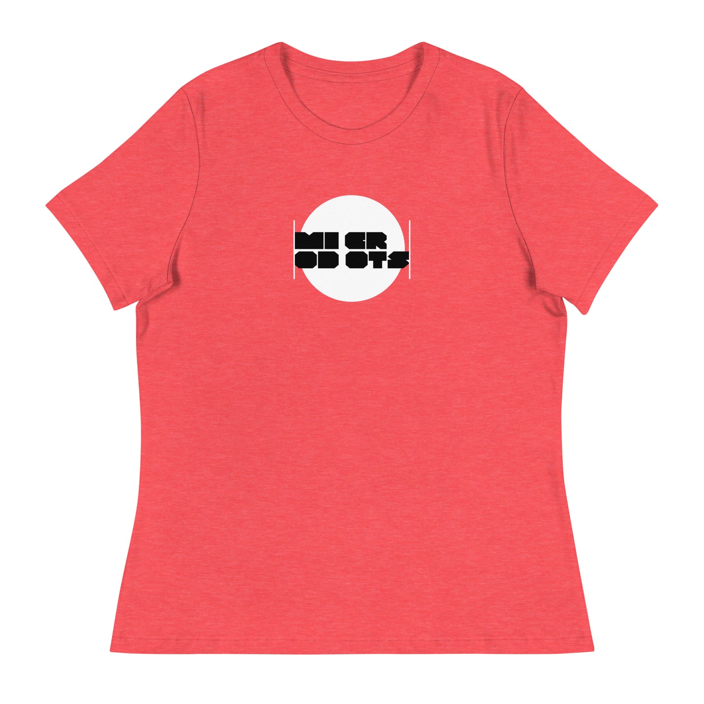 Microdots Logo “Team Read” Design - Women's Relaxed T-Shirt