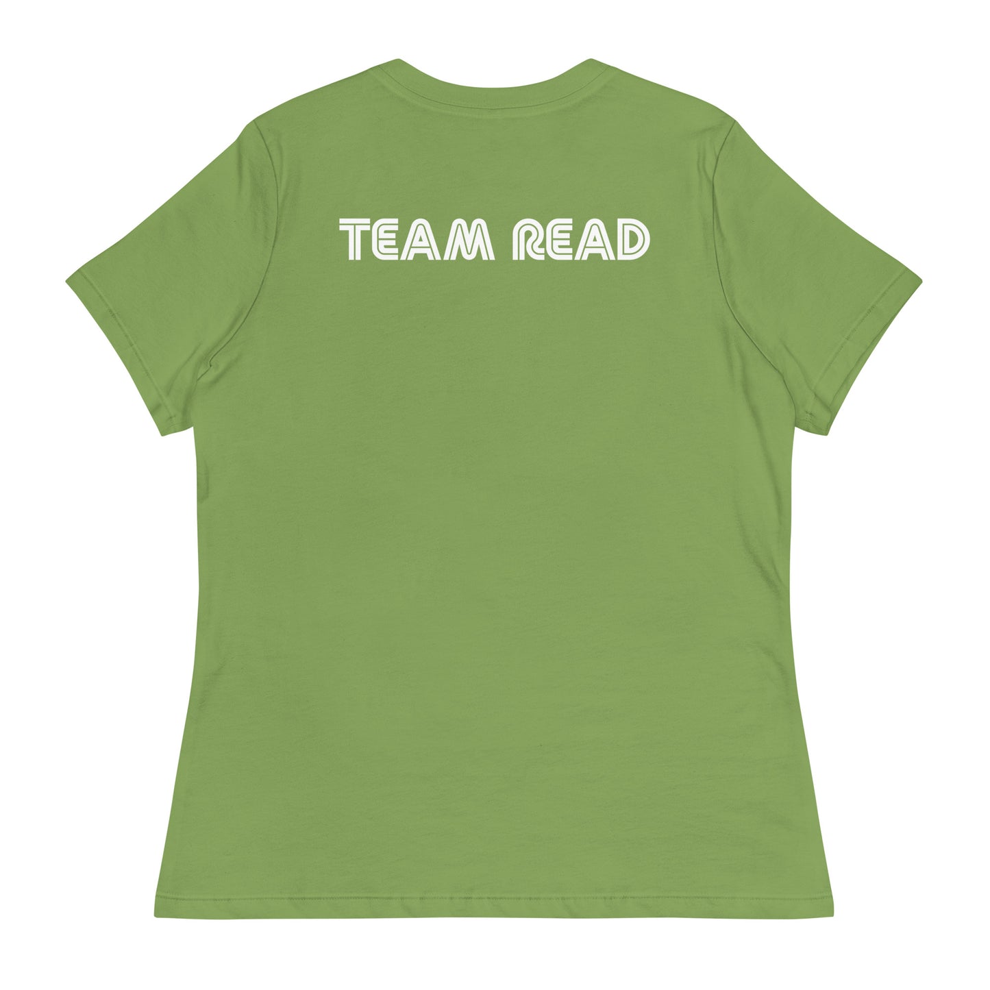 Microdots Logo “Team Read” Design - Women's Relaxed T-Shirt