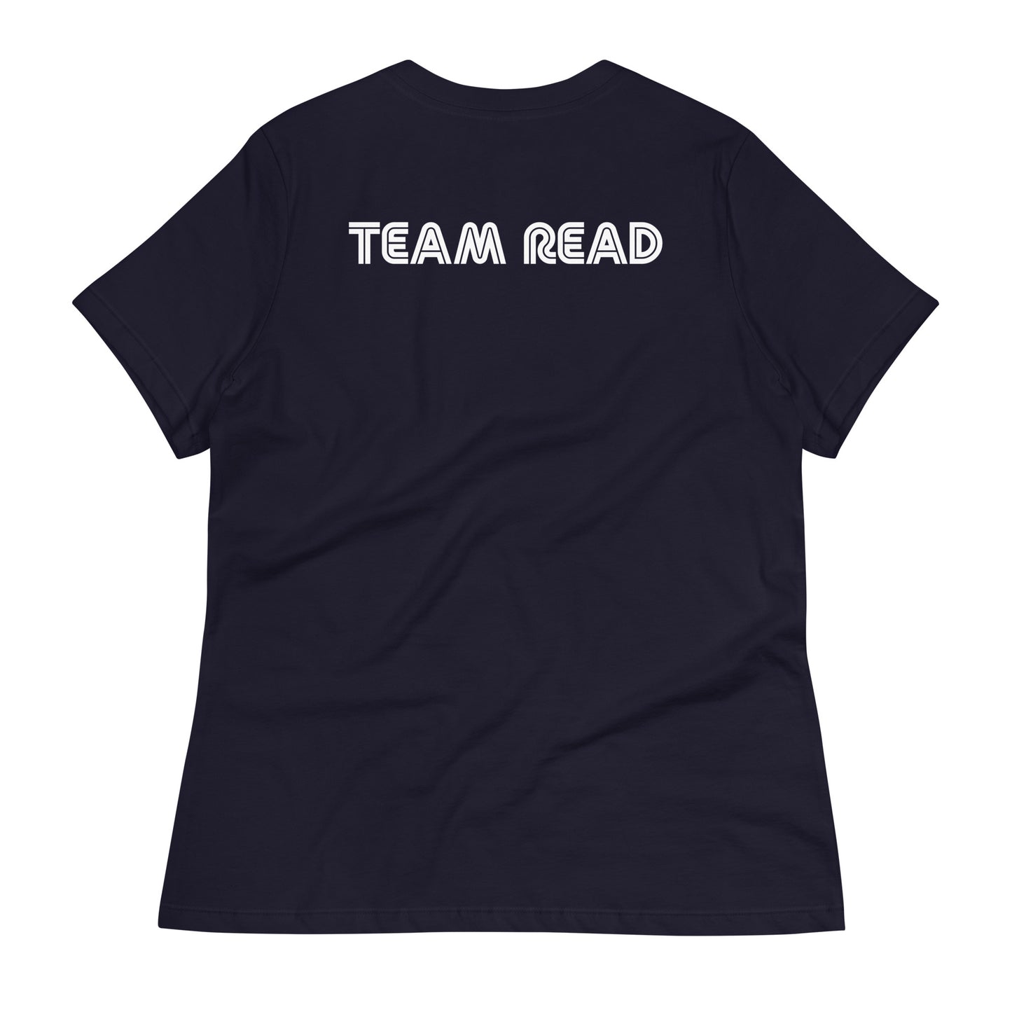 Microdots Logo “Team Read” Design - Women's Relaxed T-Shirt