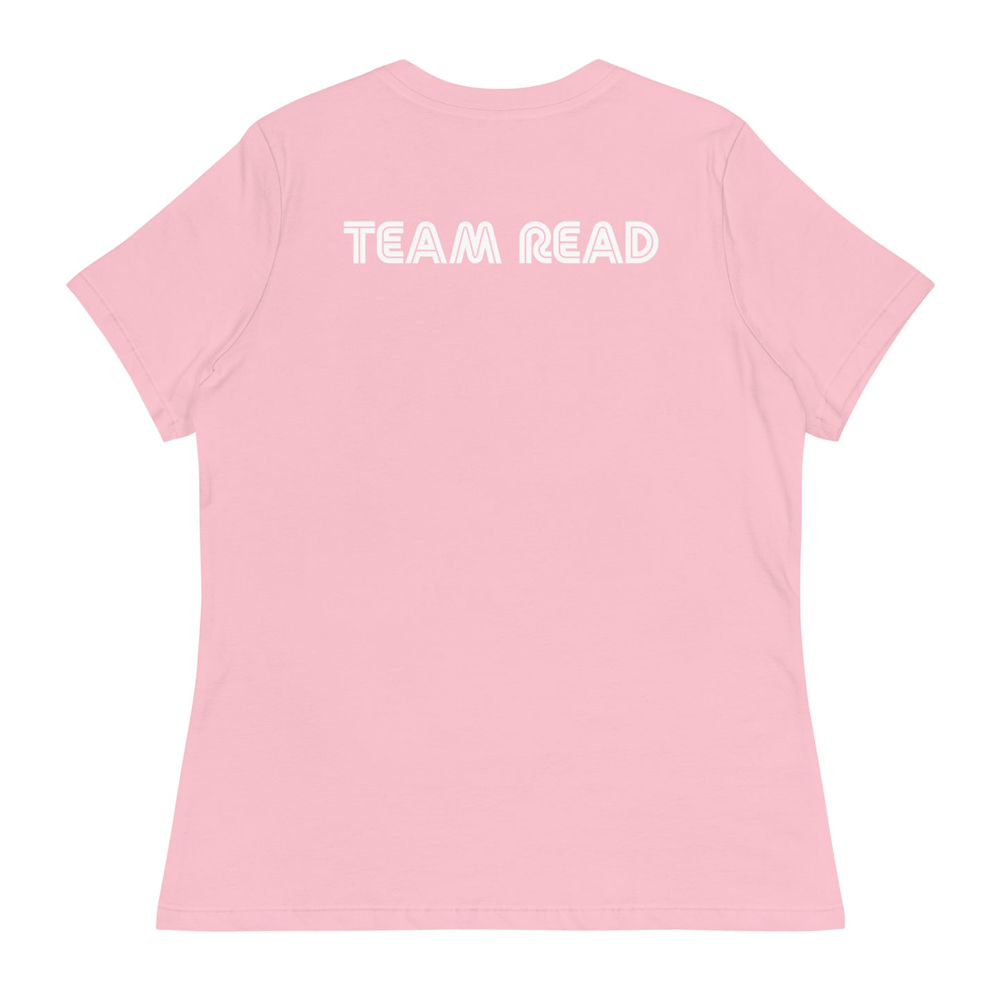 Microdots Logo “Team Read” Design - Women's Relaxed T-Shirt