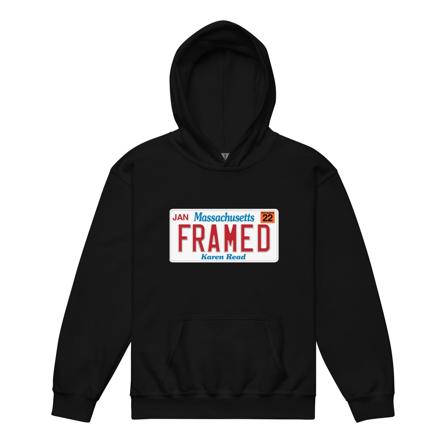 Microdots "FRAMED" - Youth Heavy Blend Hoodie