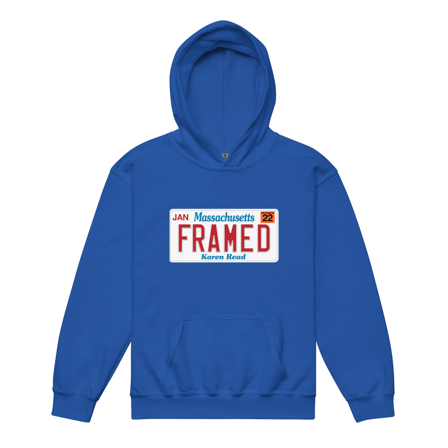 Microdots "FRAMED" - Youth Heavy Blend Hoodie