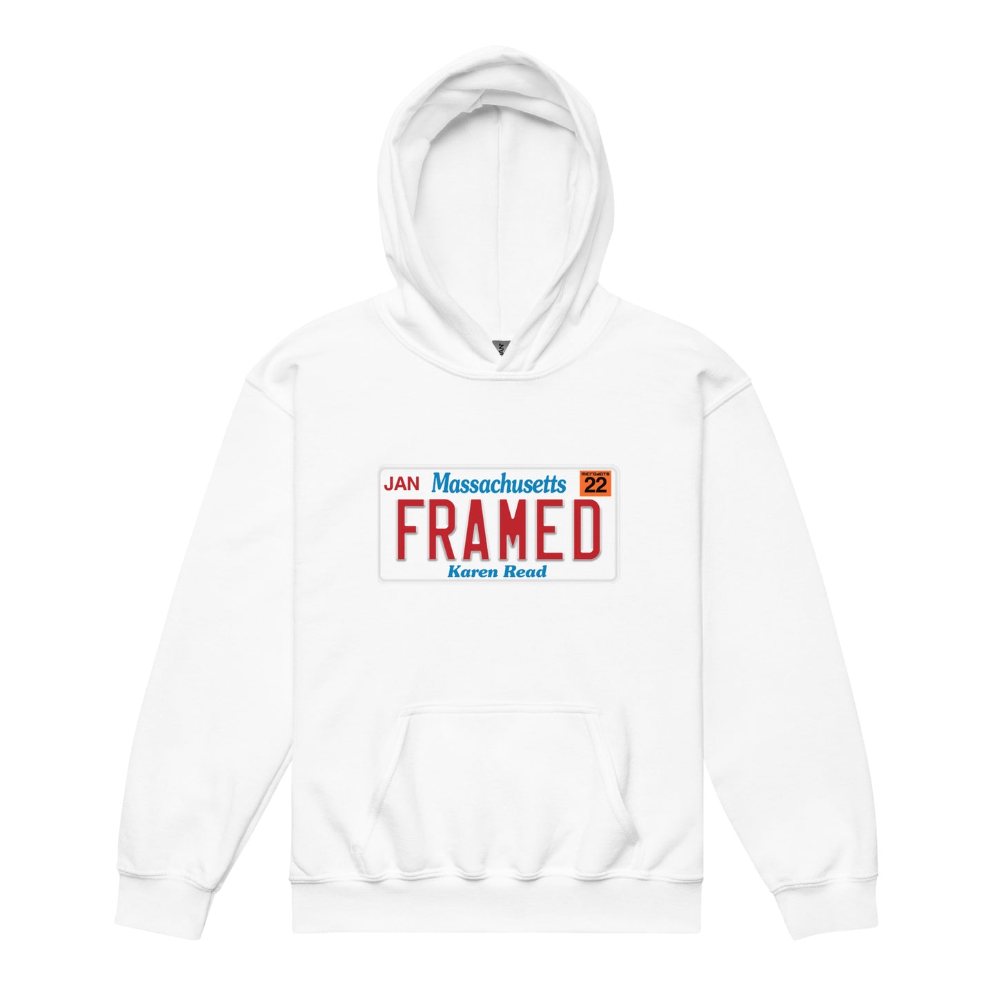 Microdots "FRAMED" - Youth Heavy Blend Hoodie