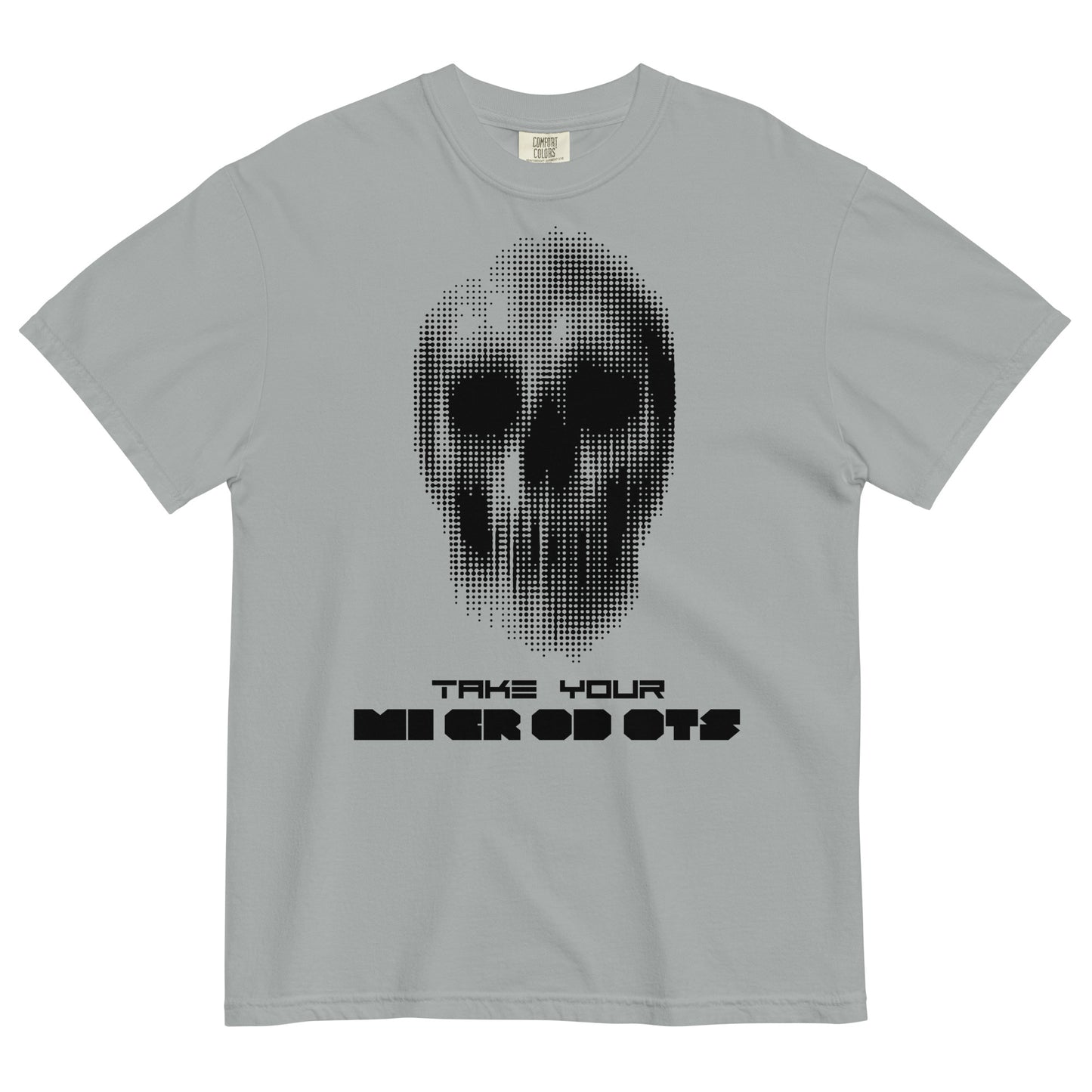 Take Your Microdots - Dark Print Unisex garment-dyed heavyweight t-shirt
